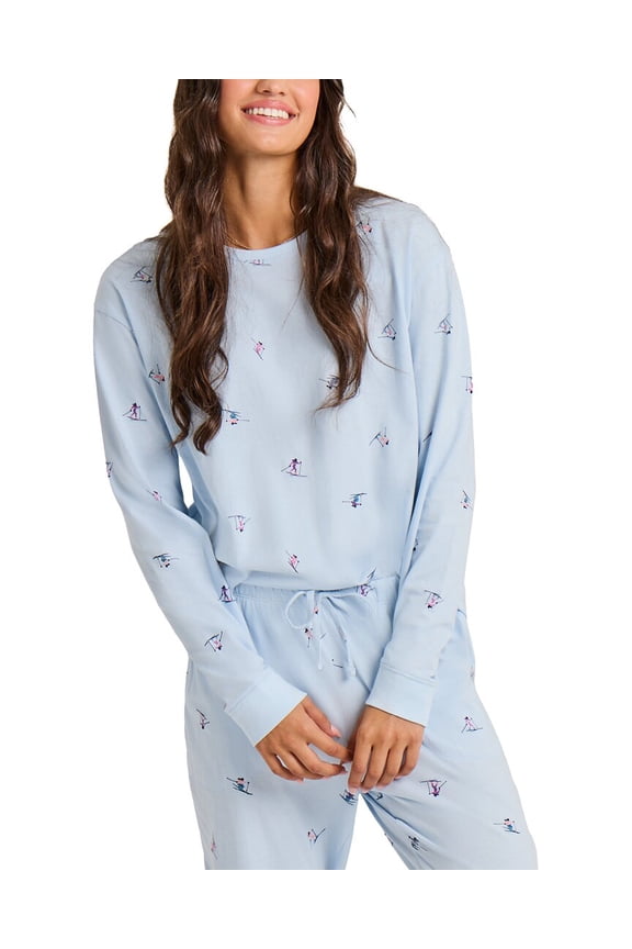 ® womens Long Sleeve Sleep T-Shirt, xs