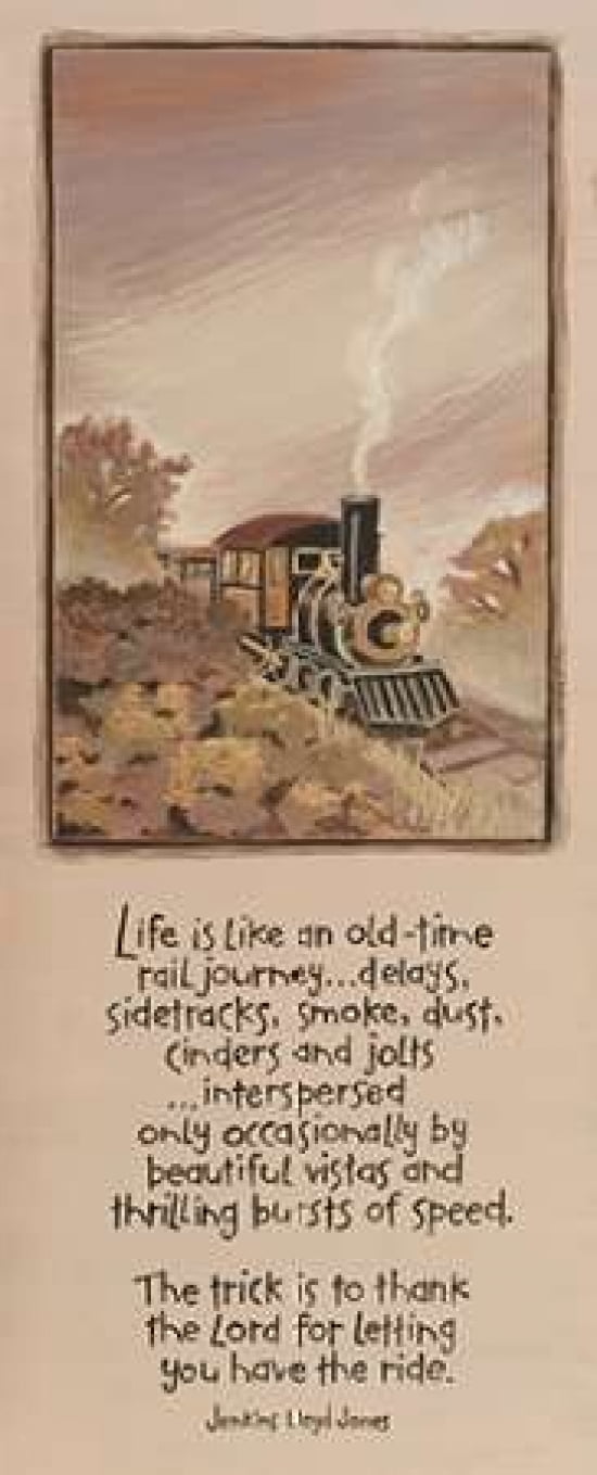 Life is Like Canvas Art - Karen Tribbet (10 x 20)