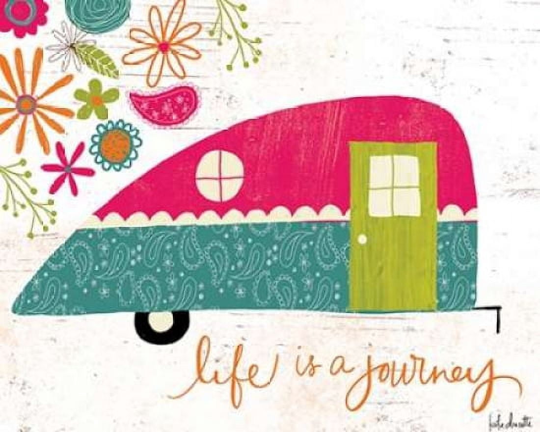 Life is a Journey Canvas Art - Katie Doucette (24 x 30)