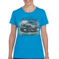 thumbnail image 1 of Life is a Journey Enjoy the Ride T-Shirt 4x4 Offroad Rugged Vehicle Trailblazing Mudding Dirt Roads Women's Tee, 1 of 7