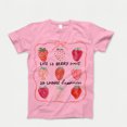 thumbnail image 1 of Life is berry sweet strawberry T-Shirt, Berry Shirt, coquette strawberry Tshirt, inspirational strawberry summer Tee Top, Gift for Her, 1 of 7