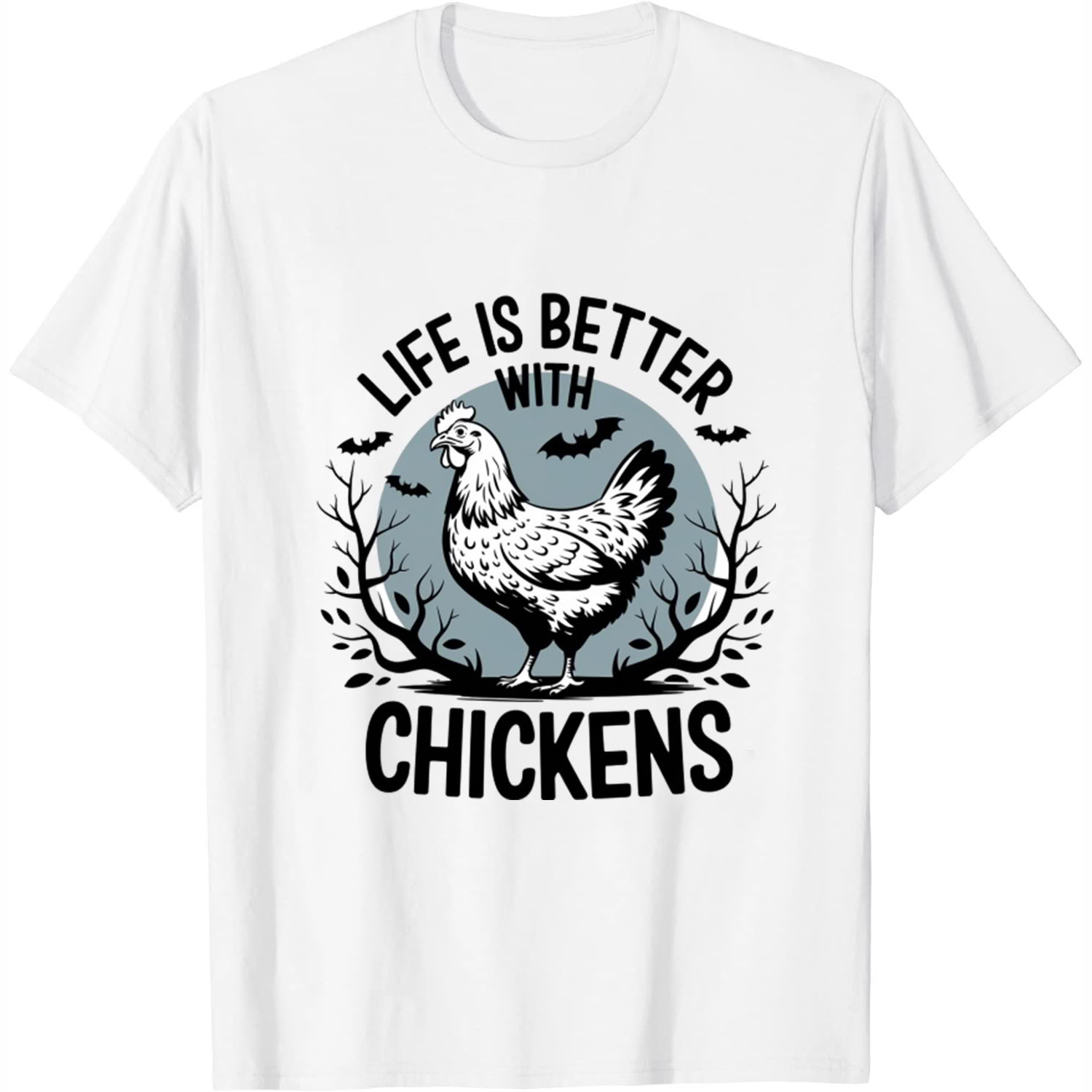 Life is better with chickens Chicken Lover Gifts Halloween Shirts For