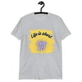 thumbnail image 1 of Life is short - Live It! Inspirational Quote Unisex T-Shirt for Men/Women (Sport Grey, 2XL), 1 of 2