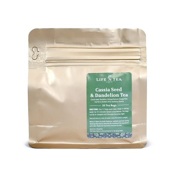 Life'n Tea Collection - Cassia Seed  Dandelion Tea 20 Teabags