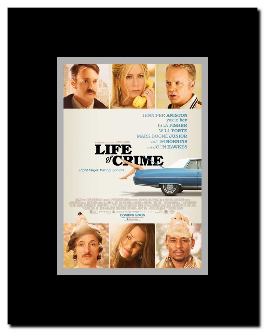 Life of Crime Framed Movie Poster