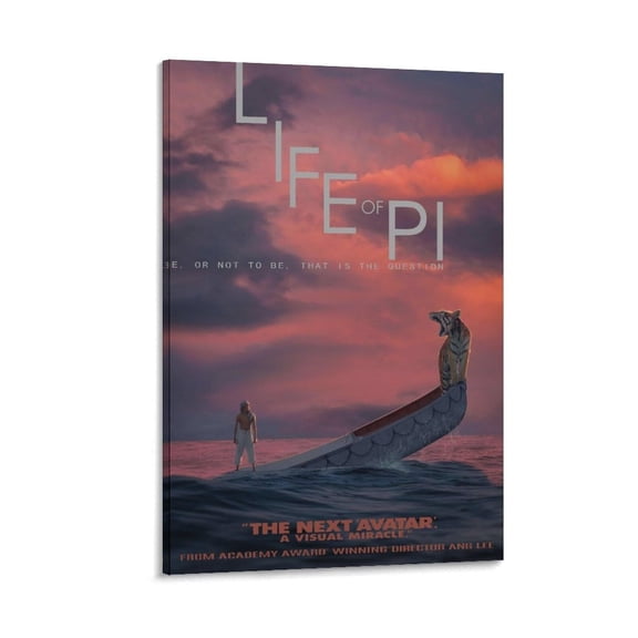 Life of Pi Movie Poster (20) Poster Cool Artworks Painting Wall Art Canvas Prints Hanging Picture Home Decor Posters