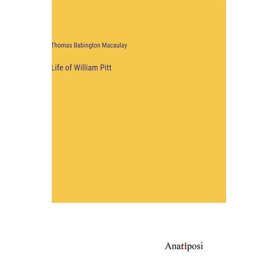 Life of William Pitt