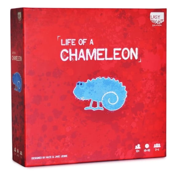 Life of a Chameleon | Mensa Strategic Board Game for Adults and Families | Eat Bugs, Avoid Snakes