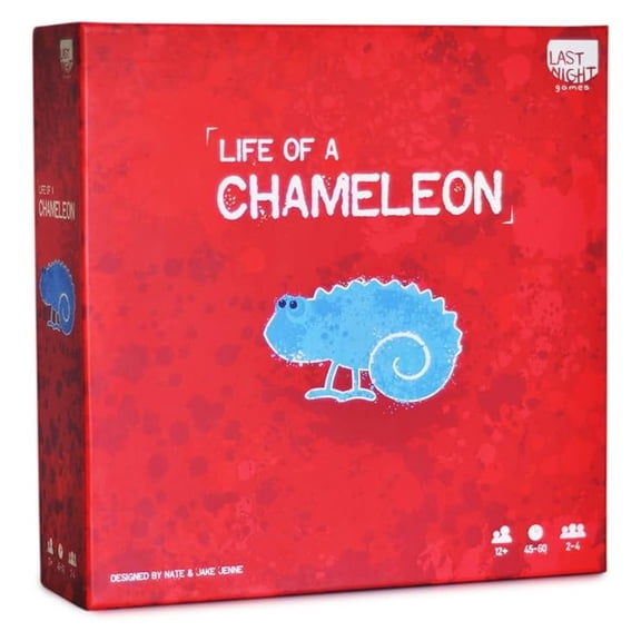 Life of a Chameleon | Mensa Strategic Board Game for Adults and Families | Eat Bugs, Avoid Snakes