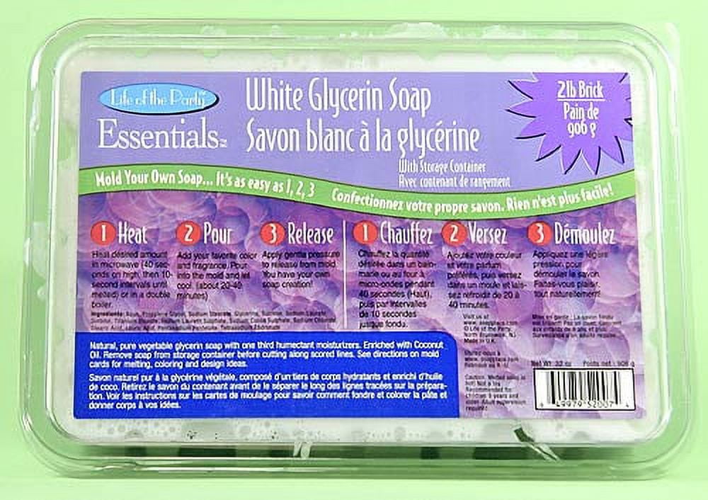 SOAP BASE with SHEA BUTTER GLYCERIN MELT & POUR ORGANIC PURE 5 LB