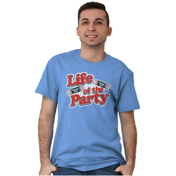 Life of the Party Funny Tootsie Roll Men's Graphic T Shirt Tees Brisco Brands M
