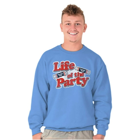 Life of the Party Funny Tootsie Roll Sweatshirt for Men or Women Brisco Brands M