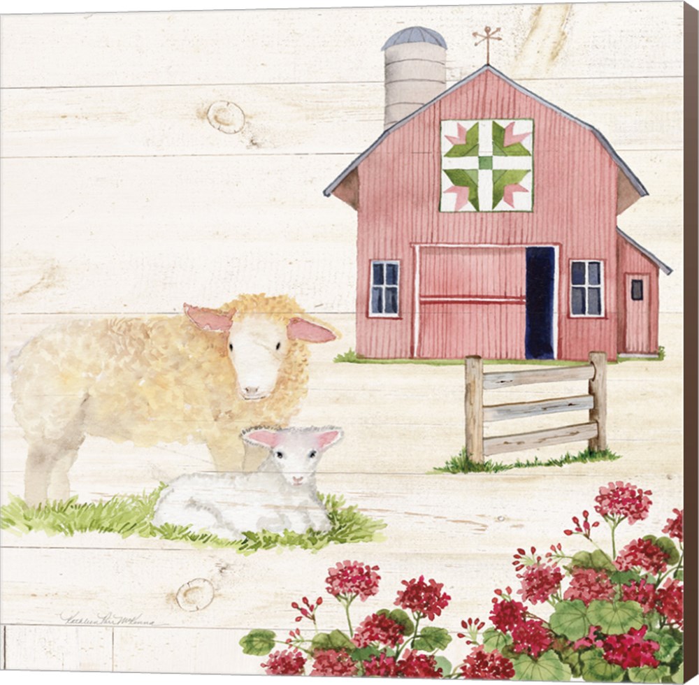 Life on the Farm II by Kathleen Parr McKenna, Canvas Wall Art - Walmart.com