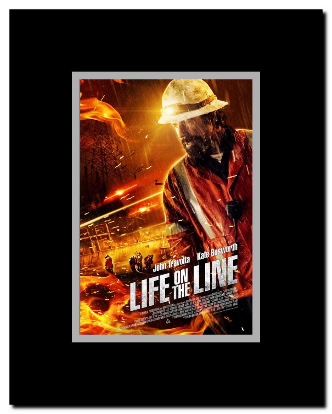 Life on the Line Framed Movie Poster