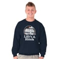 thumbnail image 1 of Life's A Hitch Camper Trailer Camp RV Sweatshirt for Men or Women Brisco Brands S, 1 of 6