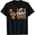 thumbnail image 1 of Life's About Goals Apparel LAX Gear for Player Team Lacrosse T-Shirt, 1 of 4