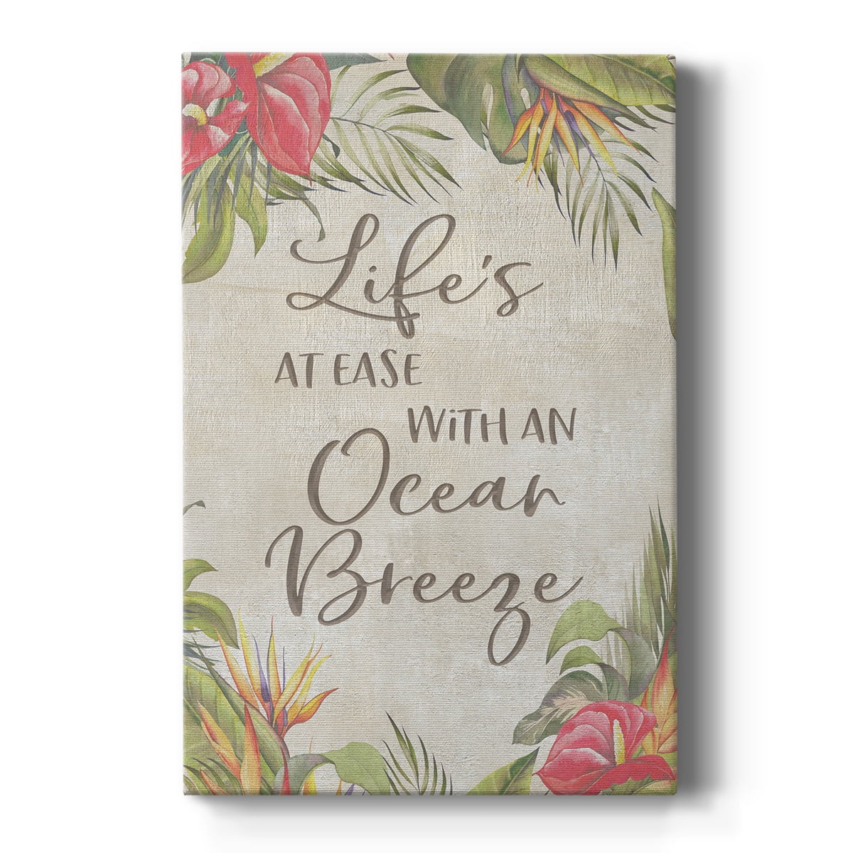 Life's At Ease Premium Gallery Wrapped Canvas - Ready to Hang