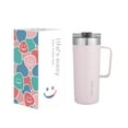 thumbnail image 1 of Life’s Easy - Stainless Steel Mug with Handle, Vacuum Insulated Mug for Hot and Cold Drink, Leak-Proof, Spill-Proof, Lavender, 20 oz, 1 of 10