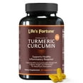 thumbnail image 1 of Life's Fortune Turmeric Curcumin Dietary Supplement, Antioxidant, Immune, Liver Health, 90 Cap, 1 of 6