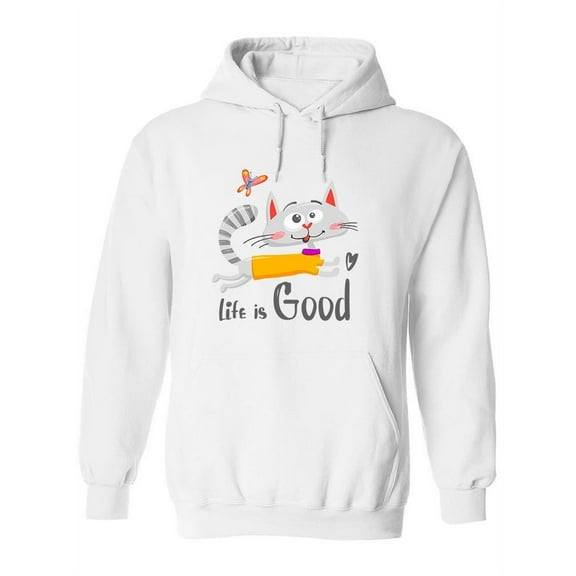 Life's Good Hoodie Women -Image by Shutterstock, Female Large