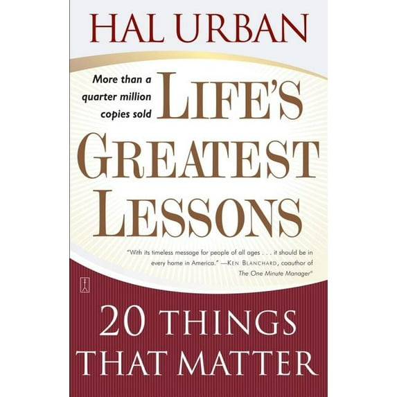 Life's Greatest Lessons: 20 Things That Matter, (Paperback)