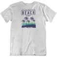 thumbnail image 1 of Life's Just Right with The Beach in Sight. Beach T-Shirt Gift for Men and Women White, 1 of 8