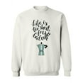 thumbnail image 1 of Life's Too Short For Bad Coffee. Sweatshirt Women -Image by Shutterstock, Female x-Large, 1 of 4