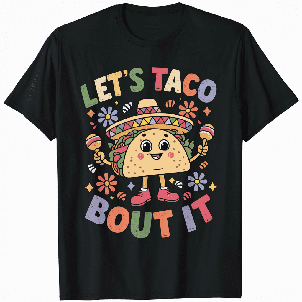 Life's Too Short for Bad Tacos T-Shirt Funny Foodie Tee - Walmart.com