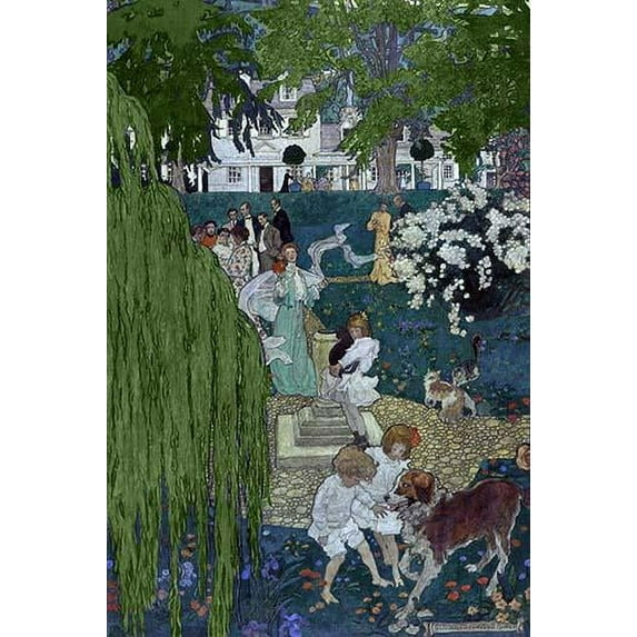 Life was made for love and cheer- Fine Art Canvas Print (20" x 30")