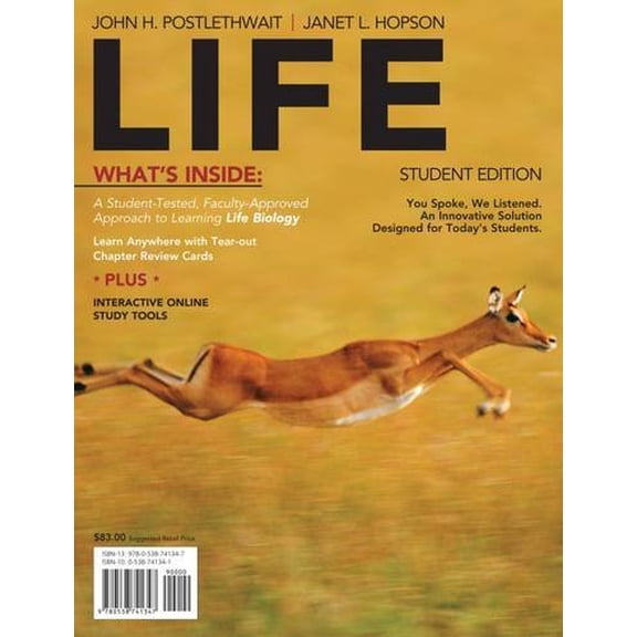 Pre-Owned LIFE (with Biology CourseMate with eBook Printed Access Card) (Available Titles CourseMate)