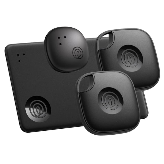 Life360 Tile Essentials - Bluetooth Trackers & Item Locators for Keys, Wallets, Remotes & More; Easily Find All Your Things. Both iOS and Android Compatible. 4-Pack (Mates/Slim/Sticker) Y101