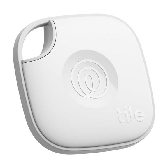 Life360 Tile Mate Bluetooth Tracker for Keys, Bags, Phones & More, iOS & Android, White 1-Pack (New)