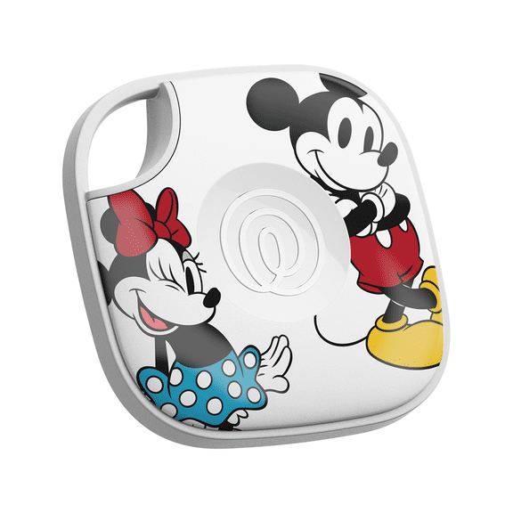 Life360 Tile - Mickey & Minnie - Bluetooth Tracker, Keys Finder and Item Locator for Keys, Bags and More. Phone Finder. Both iOS and Android Compatible. 1-Pack (White)