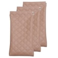thumbnail image 1 of LifeArt 3 Pack Squeeze Top Glasses Pouch Portable Sunglasses Case Soft PU Leather (3 Pink), 1 of 7