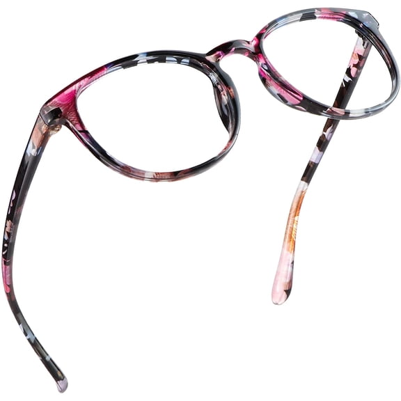 LifeArt Anti-Glare Blue Light Blocking Glasses, For Reading and Computer (+3.25 Magnification)