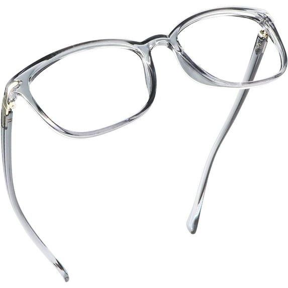 LifeArt Anti-Glare Blue Light Blocking Reading Glasses (Square Frame, +0.25 Magnification)