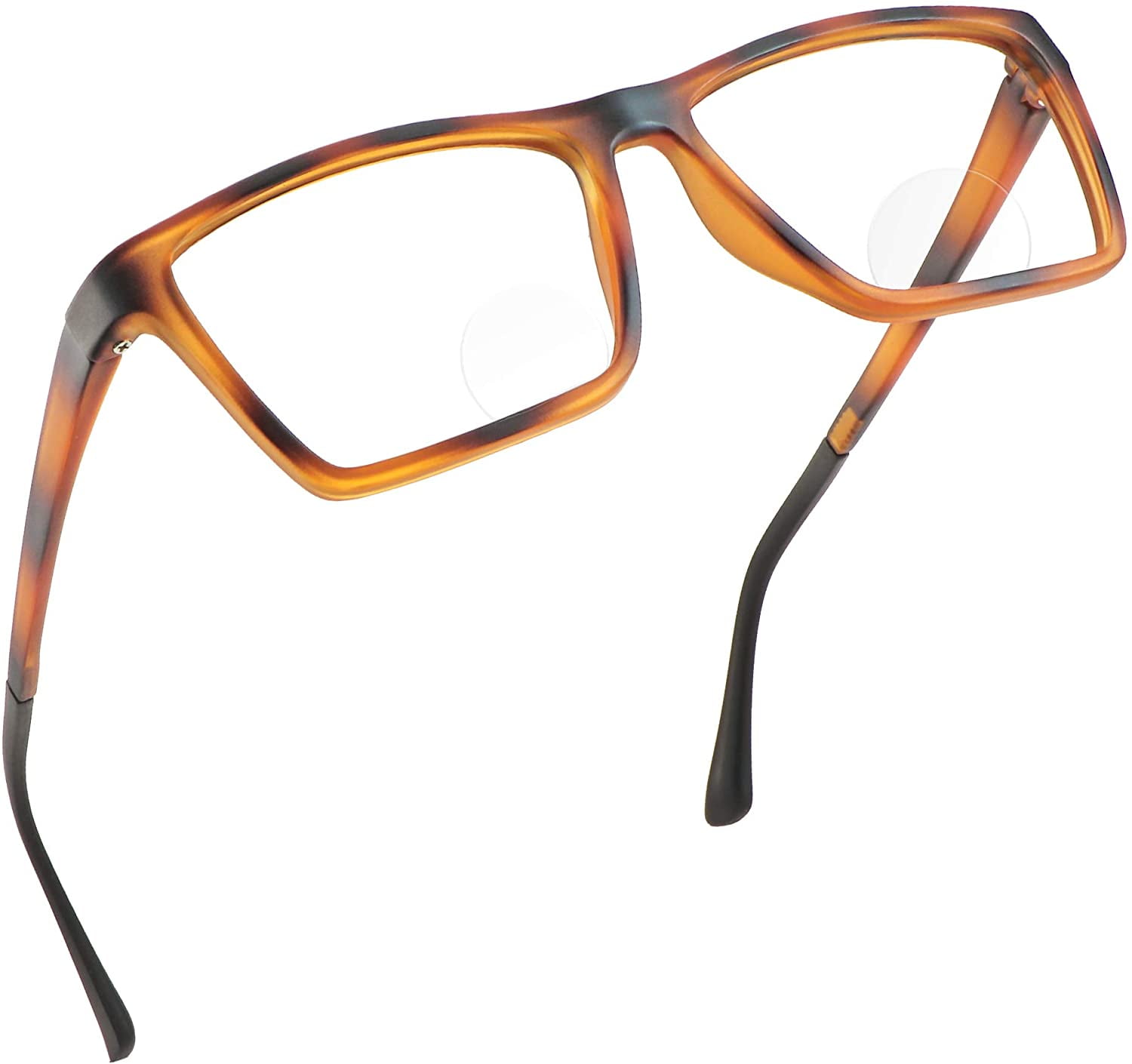 LifeArt Bifocal Reading Glasses with Round Lenses, Blue Light Blocking Glasses, Gaming Glasses, TV Glasses for Women Men, Anti Glare (Tortoise, +0.00/+1.50 Magnification)