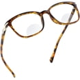 thumbnail image 1 of LifeArt Bifocal Reading Glasses with Round Lenses, Blue Light Blocking Glasses for Women Men, Anti Glare, Reduce Eyestrain (Tortoise,+0.00/+2.25 Magnification), 1 of 9