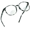 thumbnail image 1 of LifeArt Bifocal Reading Glasses with Round Lenses, Blue Light Blocking Glasses for Women Men, Anti Glare, Reduce Eyestrain (Gray,+0.00/+2.25 Magnification), 1 of 1