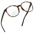 thumbnail image 1 of LifeArt Bifocal Reading Glasses with Round Lenses, Blue Light Blocking Glasses for Women Men, Anti Glare, Reduce Eyestrain (Tortoise,+0.00/+1.50 Magnification), 1 of 1