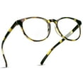 thumbnail image 1 of LifeArt Bifocal Reading Glasses with Round Lenses, Blue Light Blocking Glasses for Women Men, Anti Glare, Reduce Eyestrain (Tortoise,+0.00/+2.00 Magnification), 1 of 1