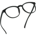 thumbnail image 1 of LifeArt Blue Light Blocking Glasses, Anti Eyestrain, Computer Reading Glasses, Gaming Glasses, TV Glasses for Women Men, Anti Glare (Black, +0.50 Magnification), 1 of 7