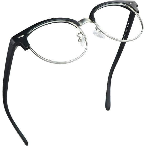 LifeArt Blue Light Blocking Glasses Anti Eyestrain Computer Reading Glasses Gaming Glasses TV Glasses for Women Men Anti Glare Black No