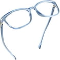 thumbnail image 1 of LifeArt Blue Light Blocking Glasses, Anti Eyestrain, Computer Reading Glasses, Gaming Glasses, TV Glasses for Women and Men, Anti Glare (Clear Blue, +0.50 Magnification), 1 of 6