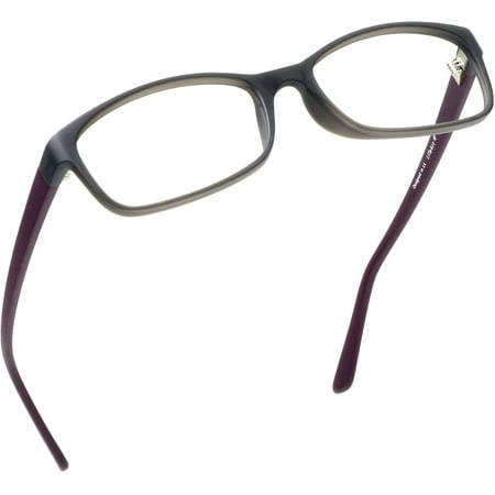 LifeArt Blue Light Blocking Glasses, Anti Eyestrain, Computer Reading Glasses, Gaming Glasses, TV Glasses for Women Men, Anti Glare (Gray, +3.75 Magnification)