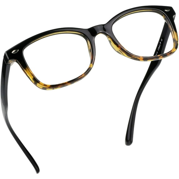 LifeArt Blue Light Blocking Glasses, Anti Eyestrain, Computer Reading Glasses, Gaming Glasses, TV Glasses for Women Men, Anti Glare (Tortoise, +3.50 Magnification)