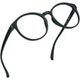 thumbnail image 1 of LifeArt Blue Light Blocking Glasses, Anti Eyestrain, Computer Reading Glasses, Gaming Glasses, TV Glasses for Women Men, Anti Glare (Black, +1.25 Magnification), 1 of 9