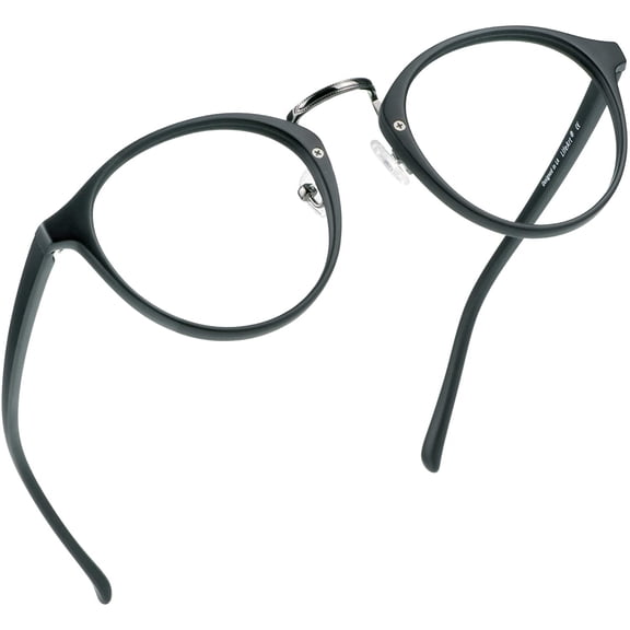 LifeArt Blue Light Blocking Glasses, Anti Eyestrain, Computer Reading Glasses, Gaming Glasses, TV Glasses for Women Men, Anti Glare (Black, +2.75 Magnification)