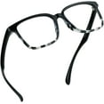 thumbnail image 1 of LifeArt Blue Light Blocking Glasses, Anti Eyestrain, Computer Reading Glasses, Gaming Glasses, TV Glasses for Women Men, Anti Glare (Black, No Magnification), 1 of 8