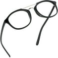 thumbnail image 1 of LifeArt Blue Light Blocking Glasses, Anti Eyestrain, Computer Reading Glasses, Gaming Glasses, TV Glasses for Women Men, Anti Glare (Black, No Magnification), 1 of 8